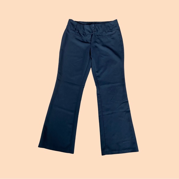 Capris Habillés Noirs Femme Taille 9 Juniors Par Joe Benbasset - état Correct